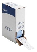 BRADY BM-500-175-342 Wire Marker, Heat Shrinkable Sleeve, Blank (No Legend), PO (Polyolefin), White, 12.7mm x 44.45mm