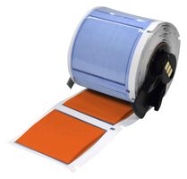 BRADY M6-1000-175-342-OR Wire Marker, Heat Shrinkable Sleeve, Blank (No Legend), PO (Polyolefin), Orange, 25.4mm x 44.45mm