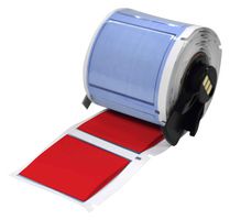 BRADY M6-1000-175-342-RD Wire Marker, Heat Shrinkable Sleeve, Blank (No Legend), PO (Polyolefin), Red, 25.4mm x 44.45mm