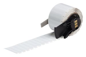 BRADY M6-14-717 Label, ESD, Thermal Transfer Printable, 4.75 mm, 25.4 mm, Polyimide, White