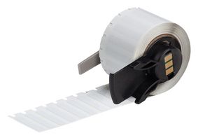 BRADY M6-14-718 Label, ESD, Thermal Transfer Printable, 4.75 mm, 25.4 mm, Polyimide, White