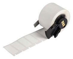 BRADY M6-17-422 Label, Thermal Transfer Printable, 12.7 mm, 25.4 mm, Polyester, White