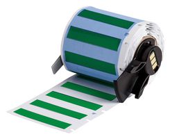 BRADY M6-187-175-342-GR Wire Marker, Heat Shrinkable Sleeve, Blank (No Legend), PO (Polyolefin), Green, 4.75mm x 44.45mm