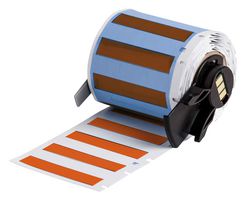 BRADY M6-187-175-342-OR Wire Marker, Heat Shrinkable Sleeve, Blank (No Legend), PO (Polyolefin), Orange, 4.75mm x 44.45mm