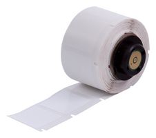 BRADY M6-19-483 Label, Thermal Transfer Printable, 25.4 mm, 25.4 mm, Polyester, White
