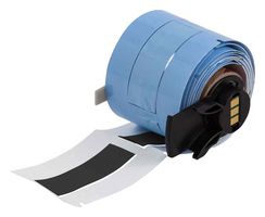 BRADY M6-250-2-342-BK-R Wire Marker, Heat Shrinkable Sleeve, Blank (No Legend), PO (Polyolefin), Black, 6.35mm x 50.8mm