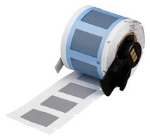 BRADY M6-375-1-342-GY Wire Marker, Heat Shrinkable Sleeve, Blank (No Legend), PO (Polyolefin), Grey, 9.53mm x 25.4mm