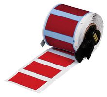 BRADY M6-500-175-342-RD Wire Marker, Heat Shrinkable Sleeve, Blank (No Legend), PO (Polyolefin), Red, 12.7mm x 44.45mm