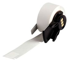 BRADY M6-74-461 Label, Thermal Transfer Printable, 12.7 mm, 55.88 mm, Polyester, Transparent, White