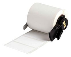 BRADY M6-78-488 Label, Thermal Transfer Printable, 25.4 mm, 48.26 mm, Polyester, White