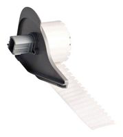 BRADY M7-14-423 Label, Thermal Transfer Printable, 4.75 mm, 25.4 mm, Polyester, White