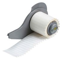 BRADY M7-27-423 Label, Thermal Transfer Printable, 3.18 mm, 38.1 mm, Polyester, White