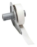 BRADY M7C-500-499 Label Printer Tape, Adhesive, White, 30' x 0.5", Nylon Cloth
