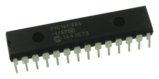 MICROCHIP PIC16F886-I/SP