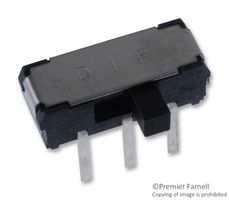 MULTICOMP PRO MCLSS22 Slide Switch, DPDT, On-Off, Through Hole, MCLSS22 Series, 100 mA