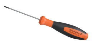 WEIDMULLER 2749320000 Screwdriver, Slotted, 2.5 mm Tip, 75 mm Blade, 180 mm OAL
