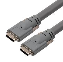 L-COM CLCA03HF-3M Computer Cable, SDR 26 Position Plug, SDR 26 Position Plug, 9.8 ft, 3 m, Gray, CLCA03HF Series