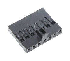 AMPHENOL COMMUNICATIONS SOLUTIONS 78211-007LF Connector Housing, Mini-PV 78211 Series, Receptacle, 7 Positions, 2.54 mm