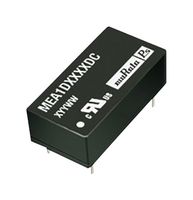 MURATA POWER SOLUTIONS MEA1D2415DC Isolated Through Hole DC/DC Converter, ITE, DIP, 1:1, 1 W, 2 Output, 15 V