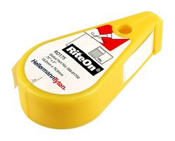 HELLERMANNTYTON 590-05120 RO512 Wire Marker, Rite-On® Dispenser, Self Laminating, 19.05mm x 12.7mm, Vinyl, White