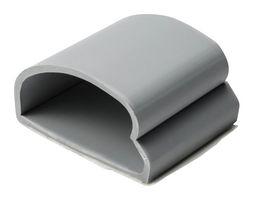 HELLERMANNTYTON 151-00668 Fastener, Type WAC100, Adhesive Backed Cable Clamp, 25.4 mm, PVC (Polyvinylchloride), Grey, 38.1 mm