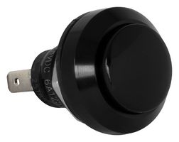 EATON XPHNV1XX Industrial Pushbutton Switch, XP Series, 16.4 mm, SPST, Off-(On), Round Domed, Black