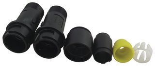 BULGIN LIMITED PXP4011/03P/5055 Circular Connector, IP66, IP68 & IP69K, Circular Power Connector, Buccaneer 4000 Series