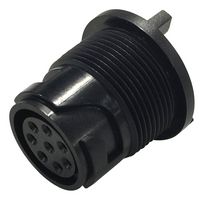 BULGIN LIMITED PXP4013/08S/PC Circular Connector, IP66, IP68 & IP69K, Circular Power Connector, Buccaneer 4000 Series