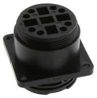 AMP - TE CONNECTIVITY 211825-1 Circular Connector, Flange Mount Receptacle, 13 Contacts, Crimp Pin - Contacts Not Supplied