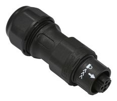 AMPHENOL LTW AD-02BFFB-QL8AP0 Circular Connector, Standard Circular Connector, X-Lok Series, Cable Mount Receptacle, 2 Contacts