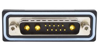 NORCOMP CDFS13W3103L211 Combination Layout D Sub Connector, IP67, NANOOK Series, DB-13W3, Plug, 13 Contacts