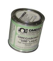 OMEGA OB-500 LIQUID Air Set Cement, Liquid, Container, Off White, 8 oz