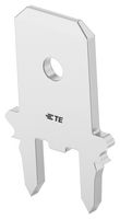TE CONNECTIVITY 2376582-2 PCB Terminal, 6.35mm x 0.81mm, 0.25" x 0.032", Brass, 1.5 mm, Tin, FASTON Series