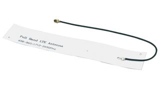 LINX - TE CONNECTIVITY ANT-LPL-FPC-100 RF Antenna, 2.4 to 2.485GHz, Bluetooth/Sigfox/LTE-M/LoRaWAN/UMTS/GSM/ISM/NB-IoT/ZigBee, 3.9dBi