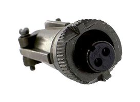 AMPHENOL INDUSTRIAL MS3106E18-8S Circular Connector, MIL-DTL-5015 Series, MS3106 Series, Straight Plug, 8 Contacts, Solder Socket
