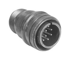 AMPHENOL INDUSTRIAL MS3106A22-19P Circular Connector, MIL-DTL-5015 Series, MS3106 Series, Straight Plug, 14 Contacts, Solder Pin