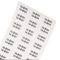 PANDUIT C200X050YJT Label, Thermal Transfer Printable, 12.7 mm, 50.8 mm, Polyester, White
