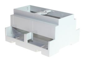 CAMDENBOSS CNMB/6/2 Plastic Enclosure, IP20, DIN Rail, DIN Rail, Polycarbonate, 90 mm, 106 mm, 58 mm, IP20