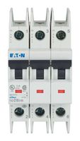EATON MOELLER FAZ-C15/3-NA Thermal Magnetic Circuit Breaker, FAZ Series, 15 A, 3 Pole, 480 V, DIN Rail