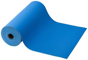 ACL STATICIDE 66800 Dissipative Mat Roll, 1 Layer, SpecMat-H Series, Polymer, Blue, 30" W x 40ft L