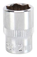 MULTICOMP PRO MP14-CRV12 Socket, Hex, 12mm, 1/4" Drive Size, Chrome Vanadium, DIN3120