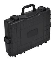 MULTICOMP PRO MP012212 Protective Case, Plastic, Black, 21.62" x 17.24" x 4.88", with Foam
