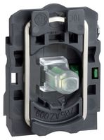 SCHNEIDER ELECTRIC ZB5AW0M11 Contact Block, SPST-NO, Screw Clamp, 1 Pole, 6 A, 120 V