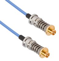 AMPHENOL SV MICROWAVE 7038-0601 RF / Coaxial Cable Assembly, 6 ", 152.4 mm, 0.047" Flexible, SMPS Jack, 2.92mm Plug, 50 ohm