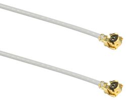 LINX - TE CONNECTIVITY CSI-UFFR-100-UFFR RF / Coaxial Cable Assembly, 0.3 ft, 100 mm, 1.13mm, U.FL Plug, U.FL Plug, 50 ohm
