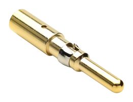 AMPHENOL SINE/TUCHEL MP10B23G5 Circular Connector Contact, MagnaMate Mini Series, Pin, Crimp, 10 AWG, 12 AWG