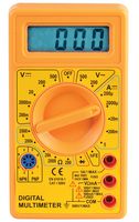 DURATOOL D03046 Handheld Digital Multimeter, DC Current, AC/DC Voltage, Diode, Resistance, 3.5, Average, 1999