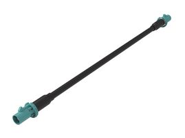 AMPHENOL RF 095FPZFPZSGM500 RF / Coaxial Cable Assembly, 16.4 ft, 5 m, RG58, FAKRA Plug, FAKRA Plug, 50 ohm