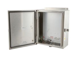 L-COM NBSS121006-100 Metal Enclosure, Outdoor / Weatherproof, 304 Stainless Steel, 342.9 mm, 285.75 mm, 148.08 mm