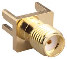 TE CONNECTIVITY - LINX L9000279-01 RF / Coaxial Connector, SMA Coaxial, Straight Jack, Solder, 50 ohm, Beryllium Copper